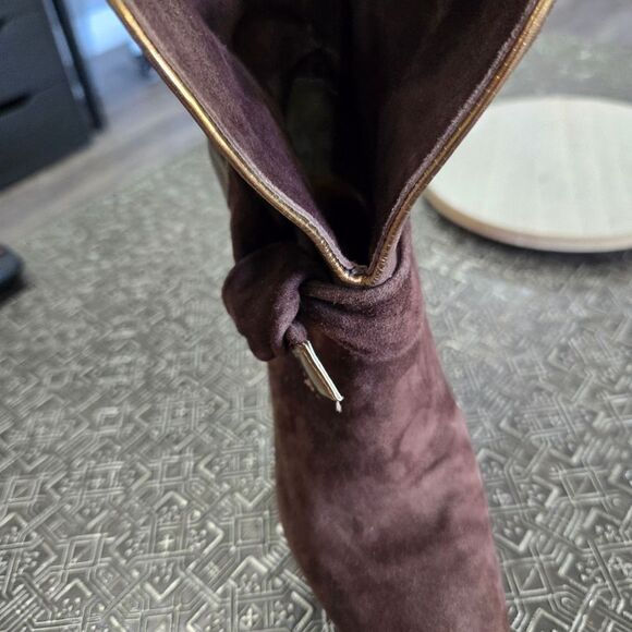 🐢 Colin Stuart Suede Pumps/ Booties Size 5B - Picture 14 of 17